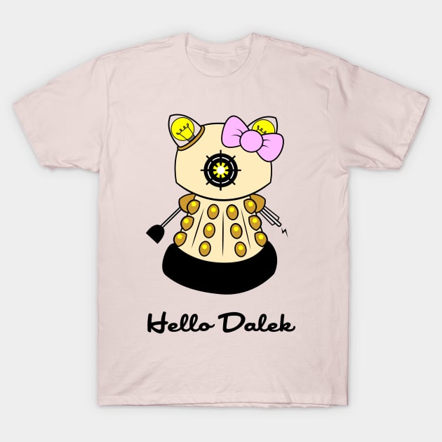 Hello Dalek T-Shirt by B4DW0LF